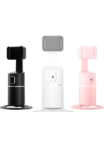 Otomatik Hareket Takip Sensörlü 360° Dönebilen Monopod-Pembe (Yurt Dışından)
