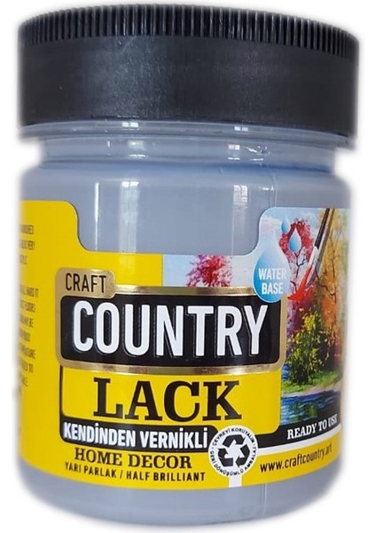 Kendinden Vernikli Lack Hobi Boyası 2500 cc 4055 Aytaşı
