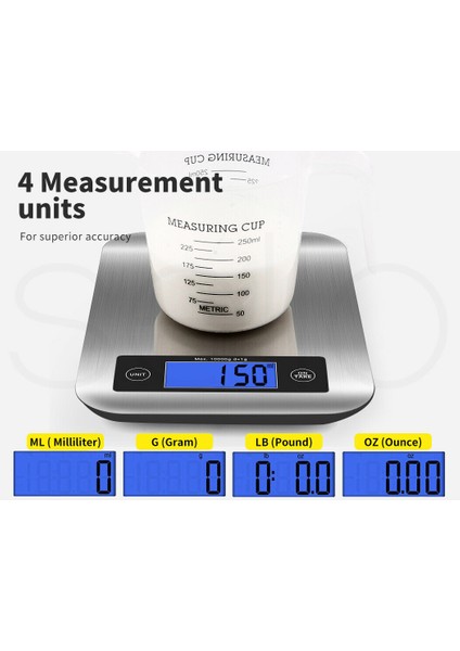 10 kg/1G Mutfak Dijital Tartı LCD Elektronik Terazi Gıda Ağırlığı Posta Terazileri (Yurt Dışından) fırsatları