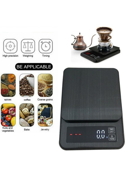 5 kg/0.1g Mutfak Dijital Tartı LCD Elektronik Terazi Gıda Ağırlığı Posta Terazileri (Yurt Dışından) fırsatları
