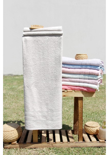 Pamuk Renkli 70X140 Banyo Havlusu