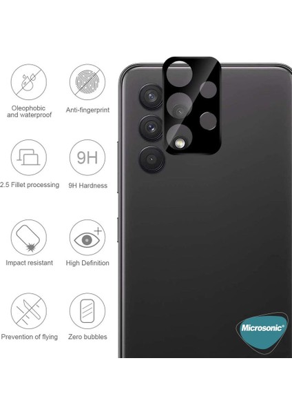 Samsung Galaxy A32 4g Kamera Lens Koruma Camı V2 Siyah fiyatları