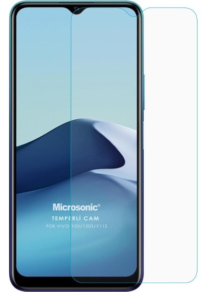 Vivo Y20 Tempered Glass Cam Ekran Koruyucu
