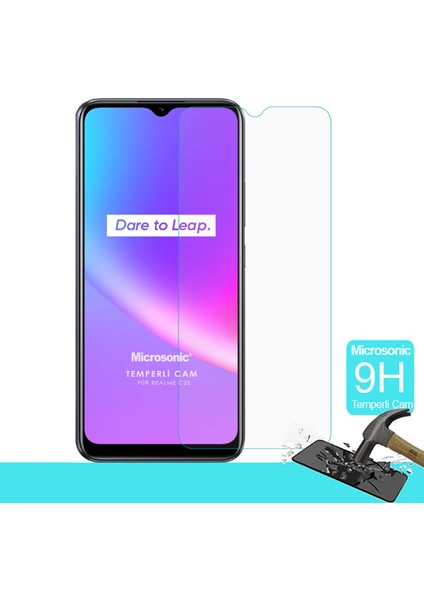 Realme C25 Tempered Glass Cam Ekran Koruyucu fiyatları