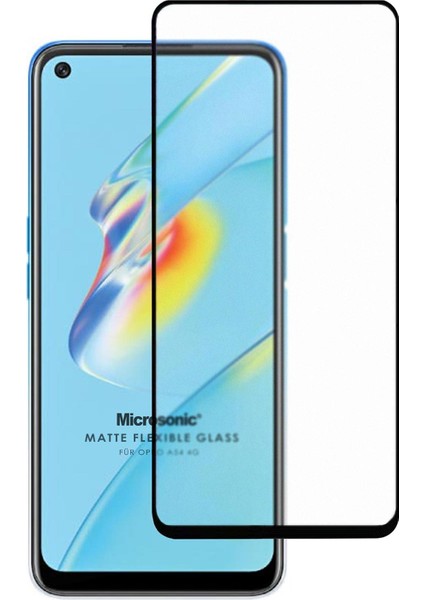 Oppo A54 4g Seramik Matte Flexible Ekran Koruyucu Siyah