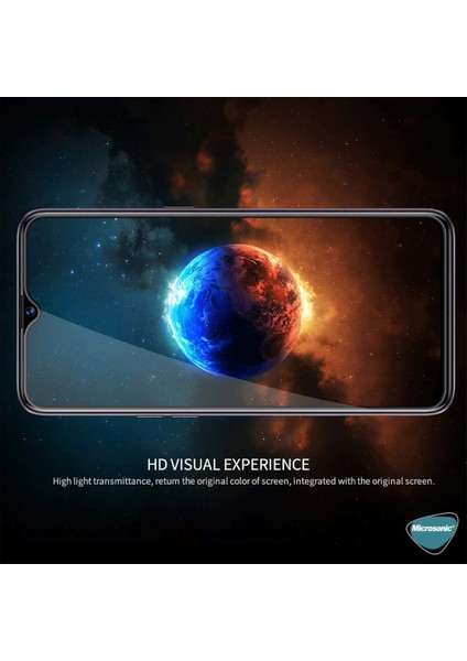 Realme C21 Tam Kaplayan Temperli Cam Ekran Koruyucu Siyah modelleri