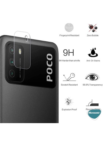 Xiaomi Poco M3 Kamera Lens Koruma Camı fırsatları