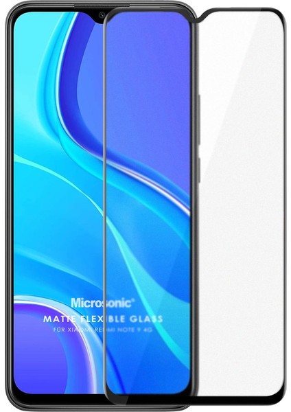 Xiaomi Redmi Note 9 4g Seramik Matte Flexible Ekran Koruyucu Siyah