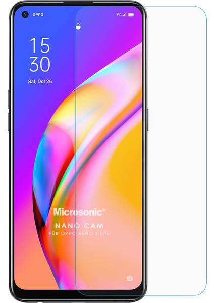 Oppo Reno 5 Lite Nano Glass Cam Ekran Koruyucu