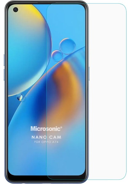 Oppo A74 4g Nano Glass Cam Ekran Koruyucu