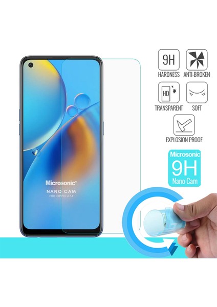 Oppo A74 4g Nano Glass Cam Ekran Koruyucu fiyatları