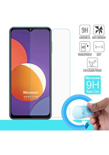 Samsung Galaxy M12 Nano Glass Cam Ekran Koruyucu fiyatları