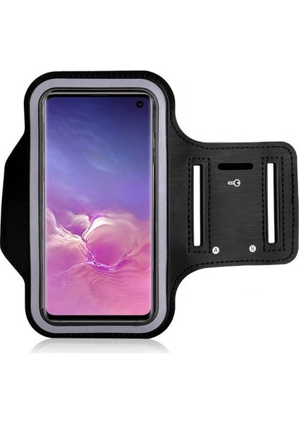 Samsung Galaxy S10 Kılıf Kol Bandı Spor Koşu Bisiklet Fitness Telefon Kılıfı 6.1"