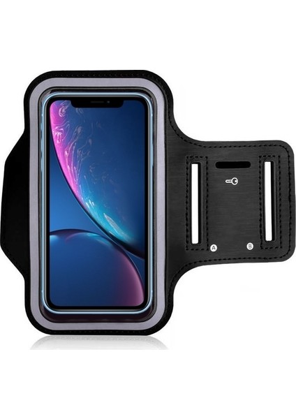 Apple iPhone Xr Kılıf Kol Bandı Spor Koşu Bisiklet Fitness Telefon Kılıfı 6.1"