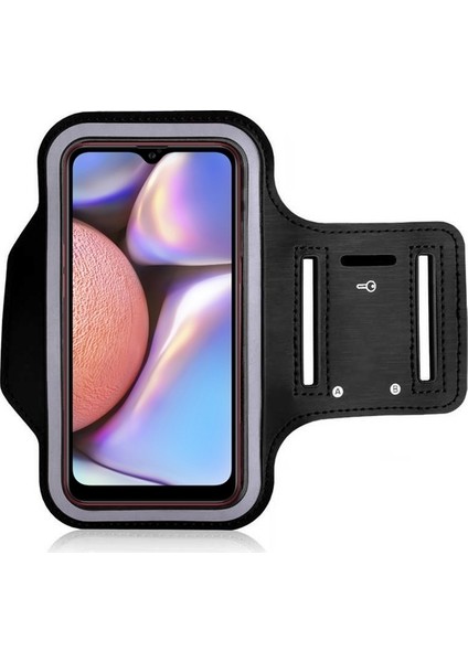 Samsung Galaxy A10S Kılıf Kol Bandı Spor Koşu Bisiklet Fitness Telefon Kılıfı 6.2"