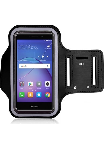Huawei Gr5 2017 Kılıf Kol Bandı Spor Koşu Bisiklet Fitness Telefon Kılıfı 5.5"