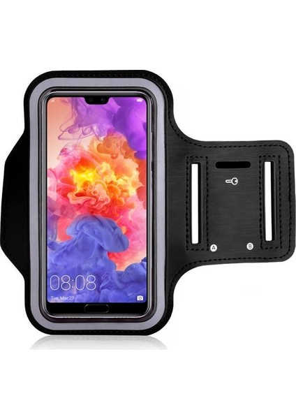 Huawei P20 Pro Kılıf Kol Bandı Spor Koşu Bisiklet Fitness Telefon Kılıfı 6.1"