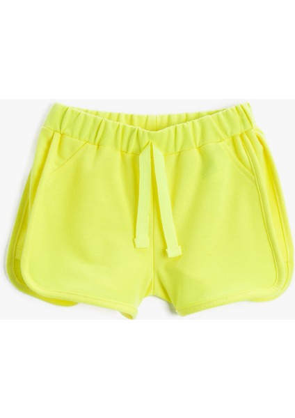 Kız Çocuk Belden Bağlamalı Şort indirimleri