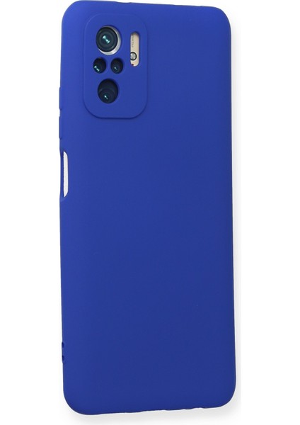Xiaomi Redmi Note 10 Kılıf Yumuşak Dokulu Silikon - Lacivert fiyatları