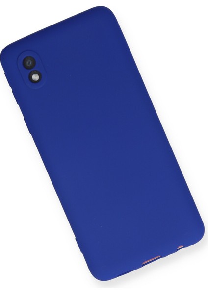 Samsung Galaxy A01 Core Kılıf Yumuşak Dokulu Silikon - Lacivert modelleri