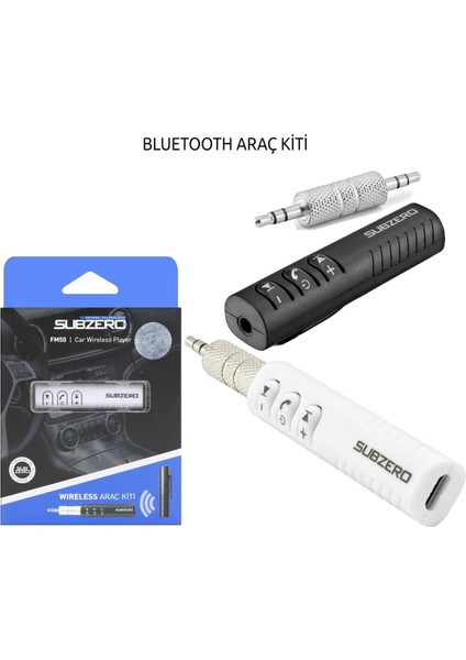 Wireless 4.1 Araç Kiti Subzero FM50