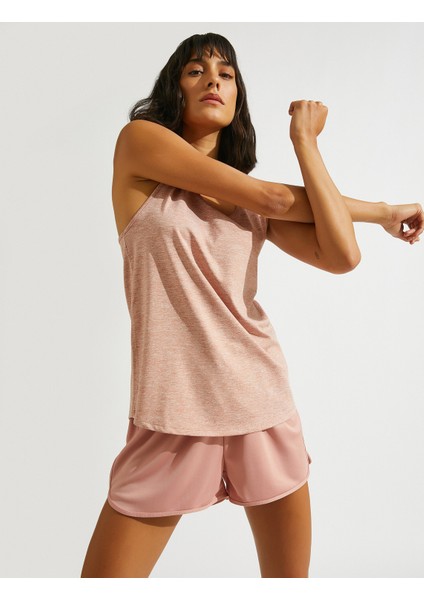 Bisiklet Yaka Tanktop