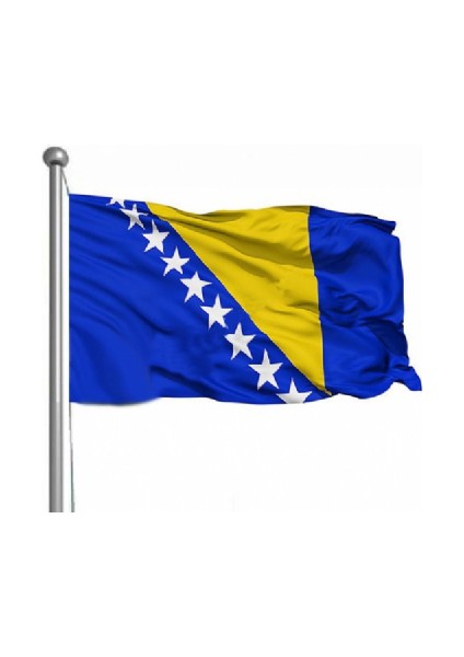Bosna Hersek Bayrağı, Bosnia-Herzegovina Flag 30 x 45 cm