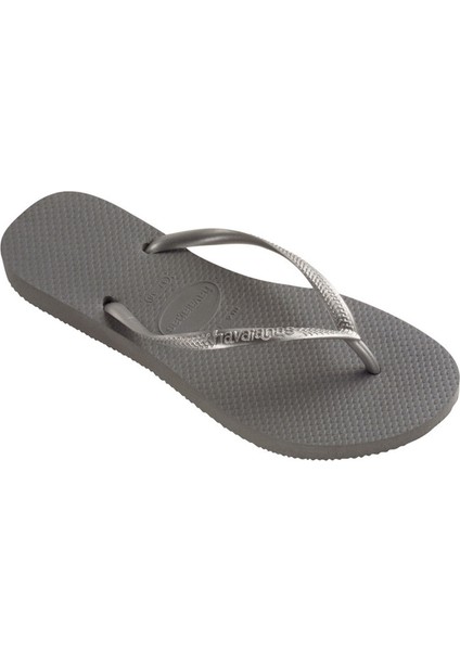 Havanias Slim Steel Grey Gri Kadın Terlik 4000030-5178