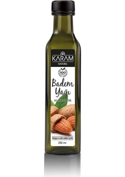 Karam Naturel Badem Yağı 250 ml