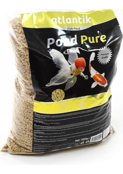 Japon Balığı Yemi Pond 1 kg