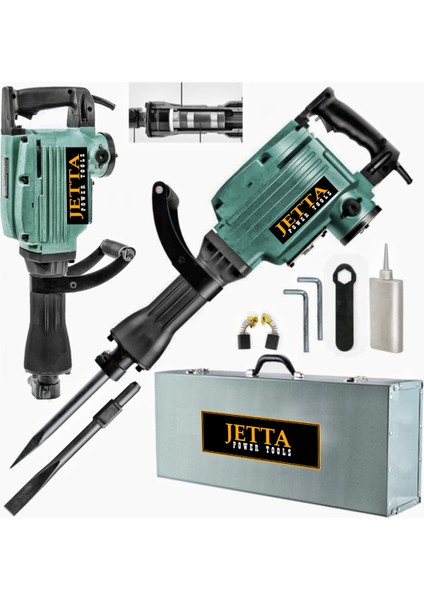 Jetta 16 kg 2800W Profesyonel 65MM Büyük Tip Kırıcı Delici 48J Uç