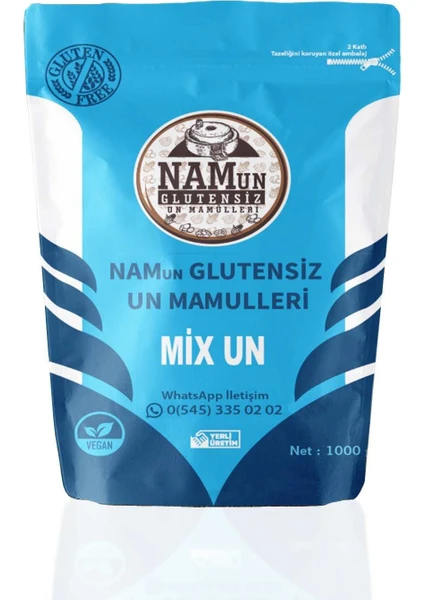 Glutensiz Çok Amaçlı Mix Un Taş Değirmen 1 kg