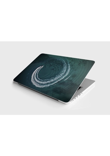 Laptop Sticker Notebook Pc Kaplama Etiketi Dalga