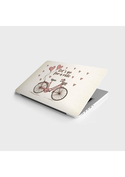 Laptop Sticker Notebook Pc Kaplama Etiketi Lets Go For A Ride