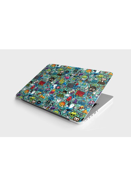 Laptop Sticker Notebook Pc Kaplama Etiketi Blood