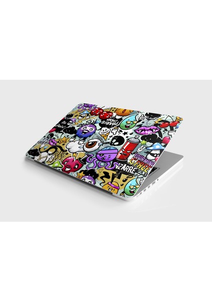 Laptop Sticker Notebook Pc Kaplama Etiketi Graffiti