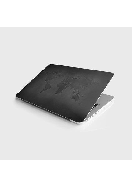 Laptop Sticker Notebook Pc Kaplama Etiketi Dünya Haritası