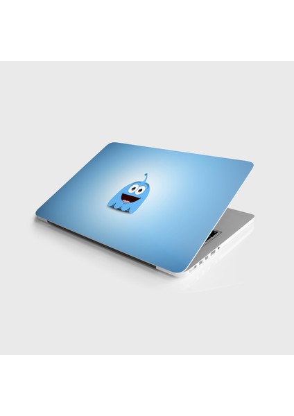 Laptop Sticker Notebook Pc Kaplama Etiketi Blue Funny