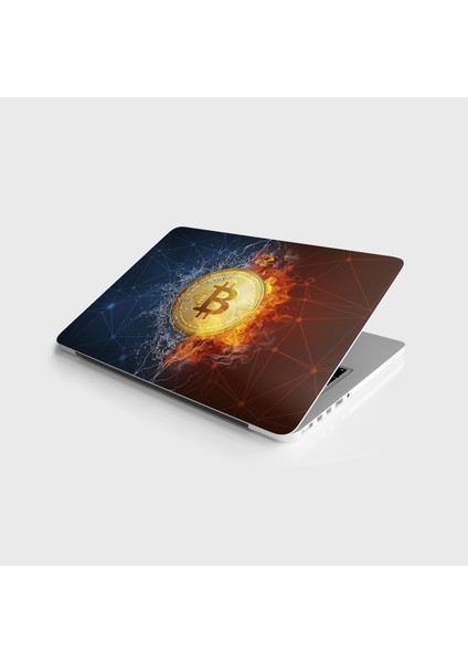 Laptop Sticker Notebook Pc Kaplama Etiketi Bitcoin