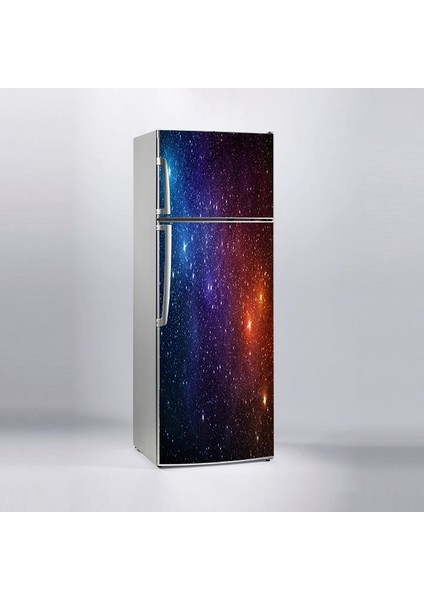 Buzdolabı Sticker Kaplama Dolap Kaplama Etiketi Galaksi