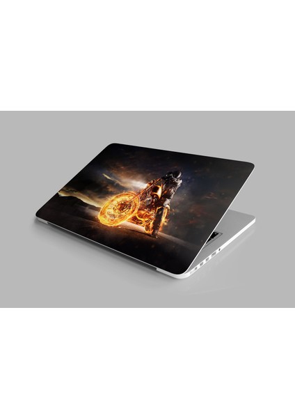 Laptop Sticker Notebook Pc Kaplama Etiketi Motorsiklet
