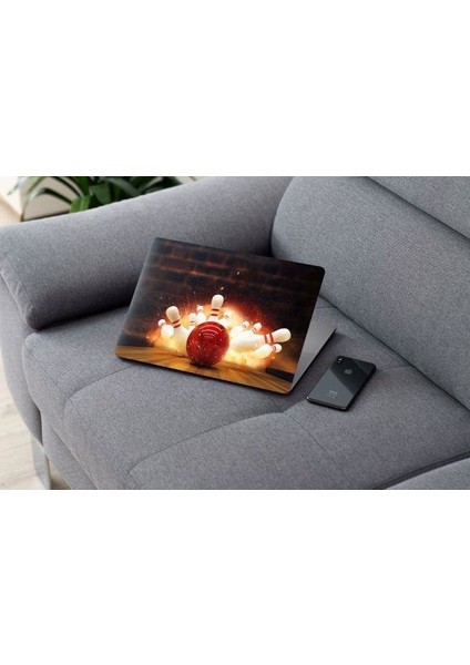 Laptop Sticker Notebook Pc Kaplama Etiketi Bowling