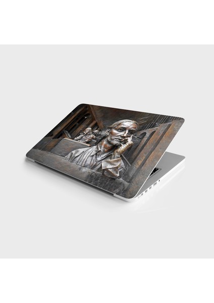 Laptop Sticker Notebook Pc Kaplama Etiketi Düşünen Adam