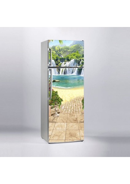 Buzdolabı Sticker Kaplama Dolap Kaplama Etiketi Ütopya