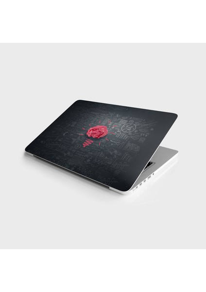 Laptop Sticker Notebook Pc Kaplama Etiketi Fikir