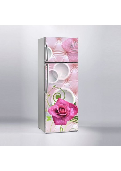 Buzdolabı Sticker Kaplama Dolap Kaplama Etiketi Gül Tanesi