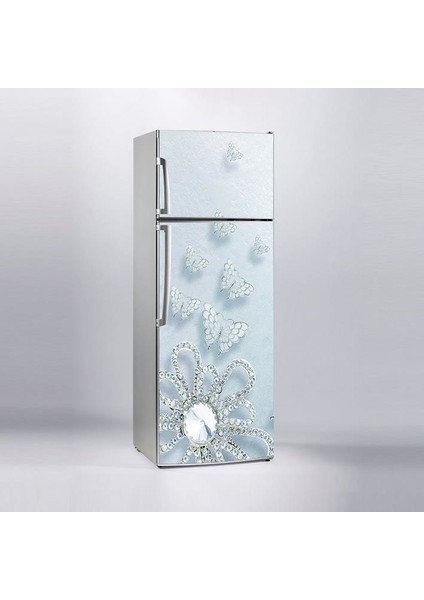 Buzdolabı Sticker Kaplama Dolap Kaplama Etiketi Elmas Broş