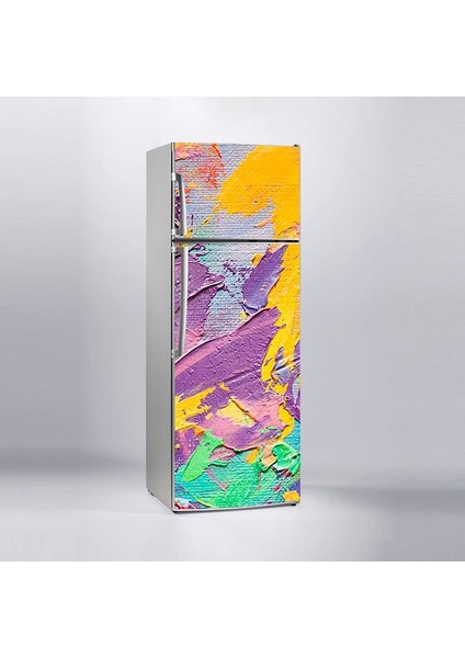 Buzdolabı Sticker Kaplama Dolap Kaplama Etiketi Fırça Darbesi