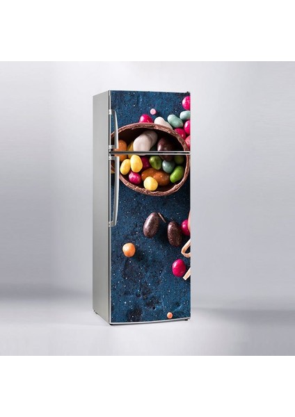 Buzdolabı Sticker Kaplama Dolap Kaplama Etiketi Çikolata