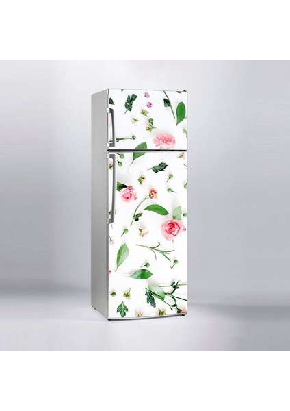 Buzdolabı Sticker Kaplama Dolap Kaplama Etiketi Güller